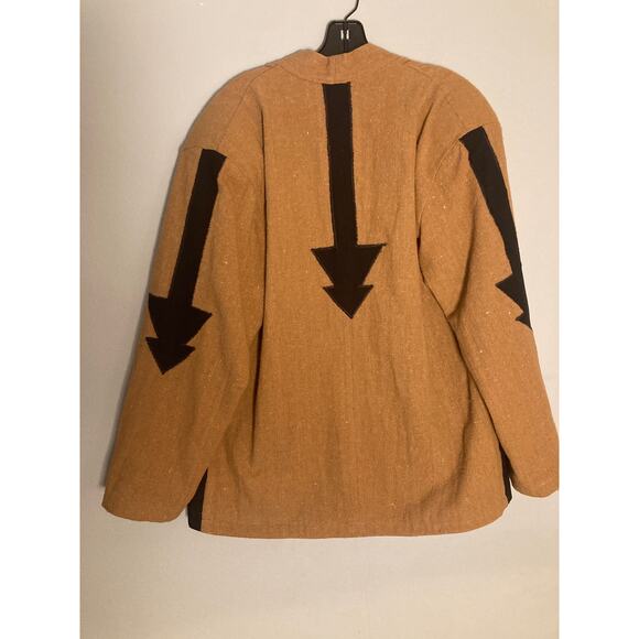 Vintage Rojo Patchwork Bode Jacket Dup Moose Forest Cotton Cardigan Men's Sz M - Picture 11 of 12